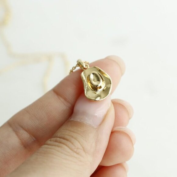 YANCHUN Necklace for Women Gold Charm Cowgirl Hat & Boots Western Jewelry Gift - Picture 6 of 7